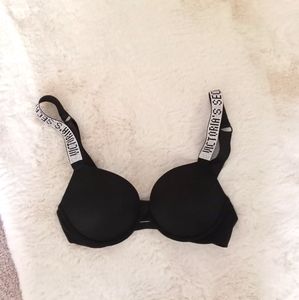 Victoria secret rhinestone being pushup bra